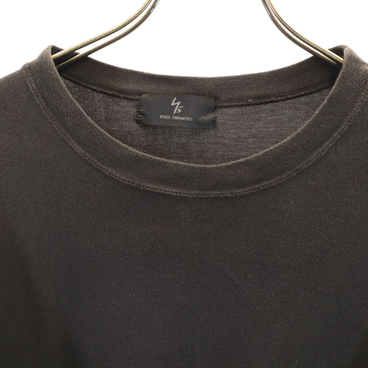 Y's ワイズ 日本製 半袖 Tシャツ 3 チャコールグレー ヨウジヤマモト メンズ