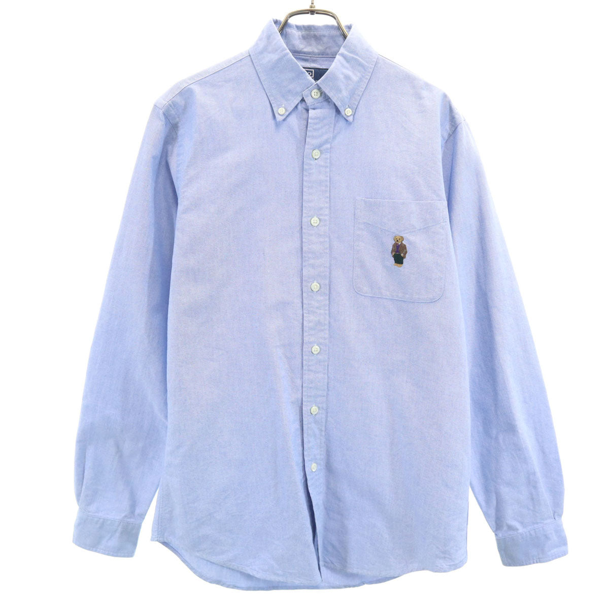 Polo by Ralph Lauren ポロバイラルフローレン ポロベア 長袖 ボタンダウンシャツ S ブルー系 オックスフォード メンズ
