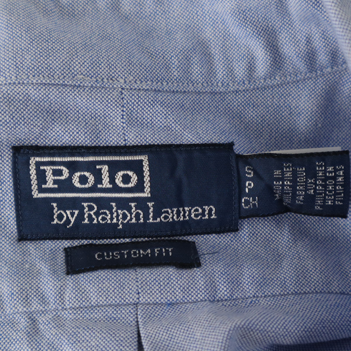 Polo by Ralph Lauren ポロバイラルフローレン ポロベア 長袖 ボタンダウンシャツ S ブルー系 オックスフォード メンズ