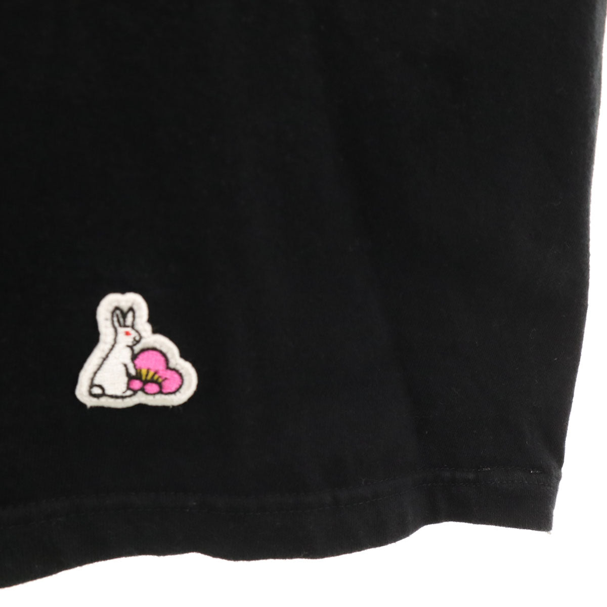 #FR2梅 エフアールツー ウメ バックロゴ 半袖 Tシャツ F ブラック レディース