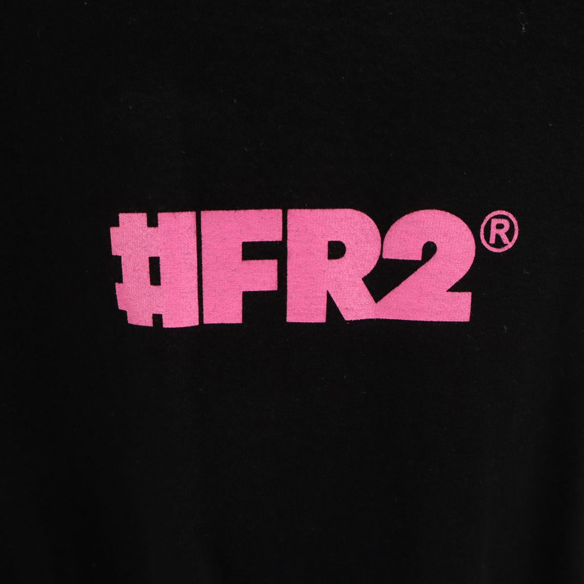 #FR2梅 エフアールツー ウメ バックロゴ 半袖 Tシャツ F ブラック レディース