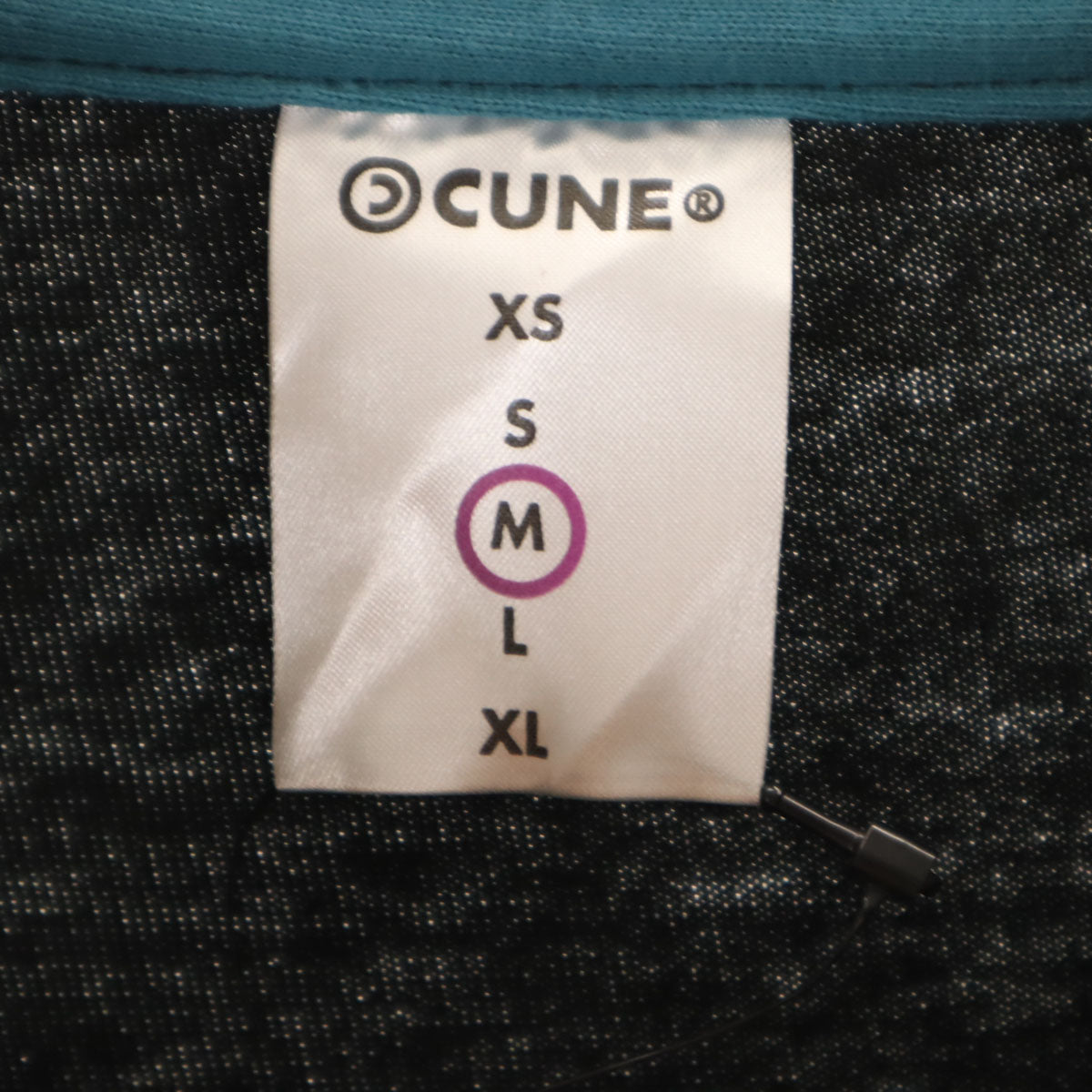 未使用 CUNE キューン パソコン食堂 半袖 Tシャツ M ブラック メンズ