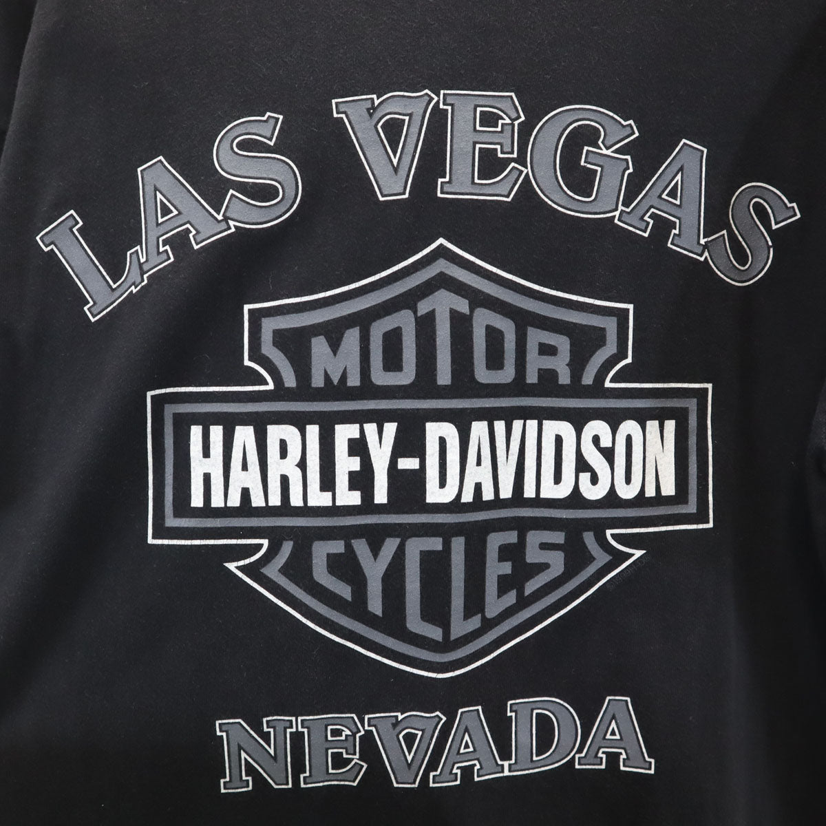 HARLEY DAVIDSON ハーレーダビッドソン USA製 バックロゴ 半袖 Tシャツ M ブラック メンズ
