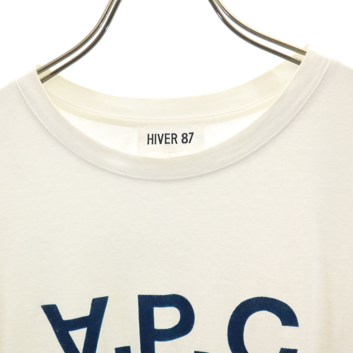 A.P.C. アーペーセー 日本製 半袖 HIVER 87 Tシャツ M ホワイト メンズ