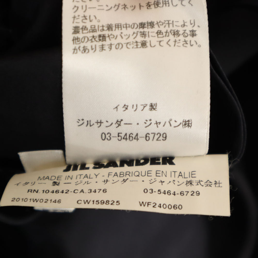 JIL SANDER ジルサンダー イタリア製 テーラードジャケット 34 ネイビー ブレザー レディース