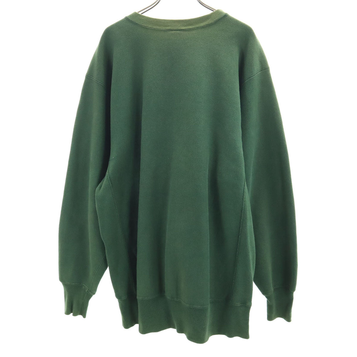 Champion チャンピオン 90s オールド USA製 刺繍タグ オハイオ大学 長袖 リバースウィーブ スウェット XXL グリーン メンズ