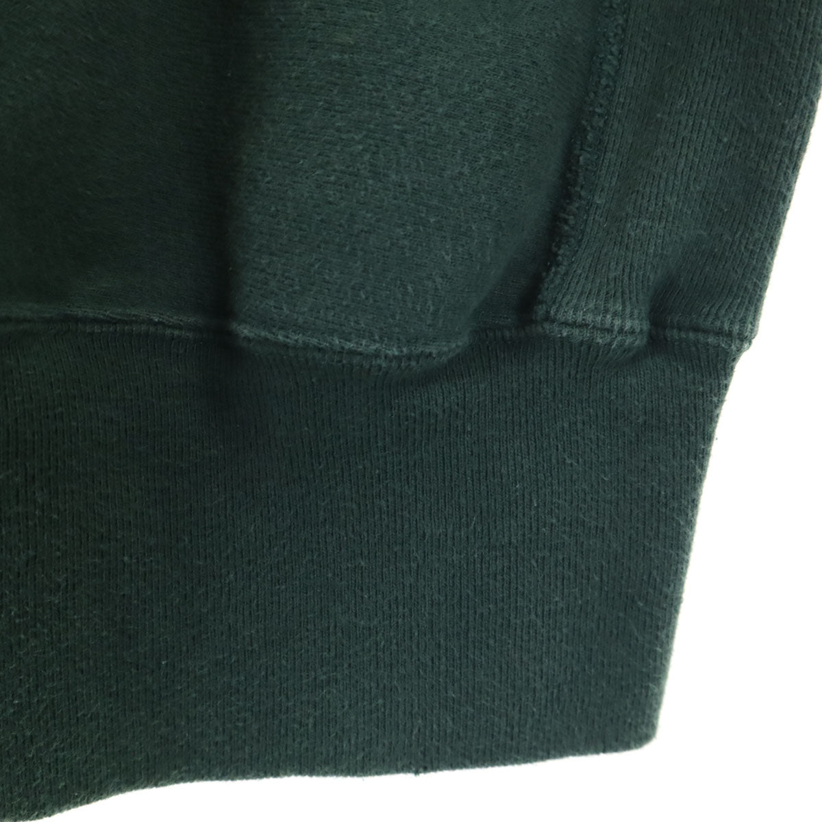 Champion チャンピオン 長袖 リバースウィーブ スウェット グリーン 内タグ、袖ワッペン欠損 メンズ