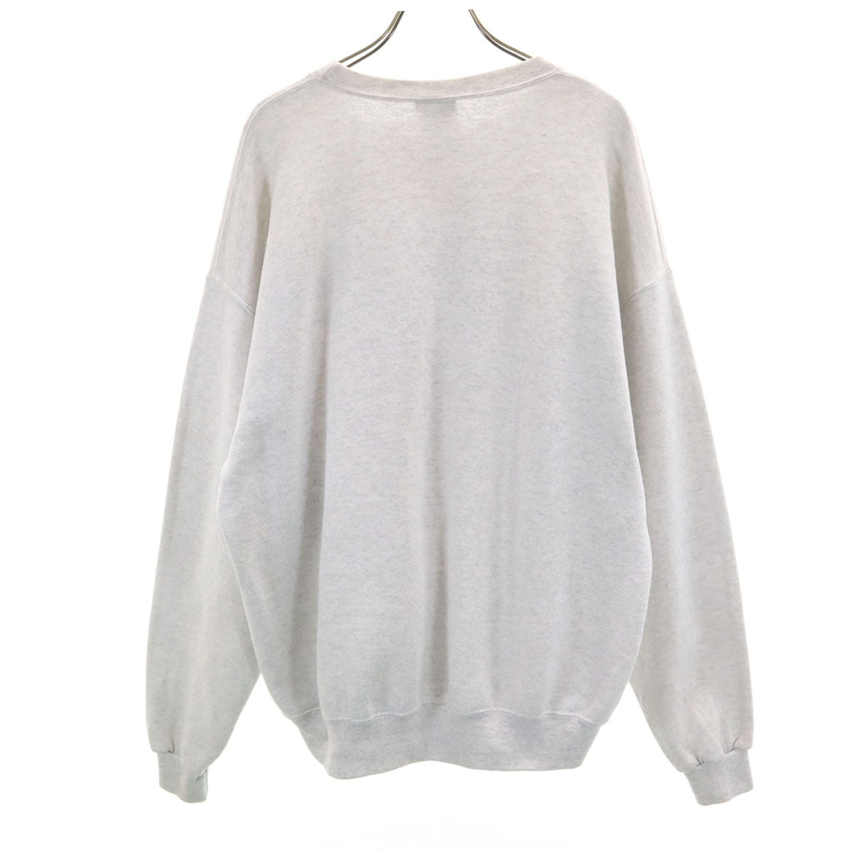 SOFFE ソフィー 80s 90s オールド USA製 長袖 ビッグプリント 前V スウェット L グレー メンズ