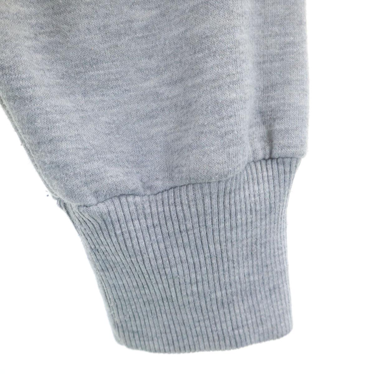 adidas アディダス 80s ヴィンテージ 台湾製 トレフォイルロゴ 長袖 ジップパーカー S グレー メンズ