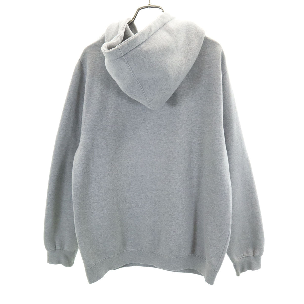 STUSSY ステューシー 90s オールド 紺タグ 長袖 スウェットパーカー S グレー メンズ