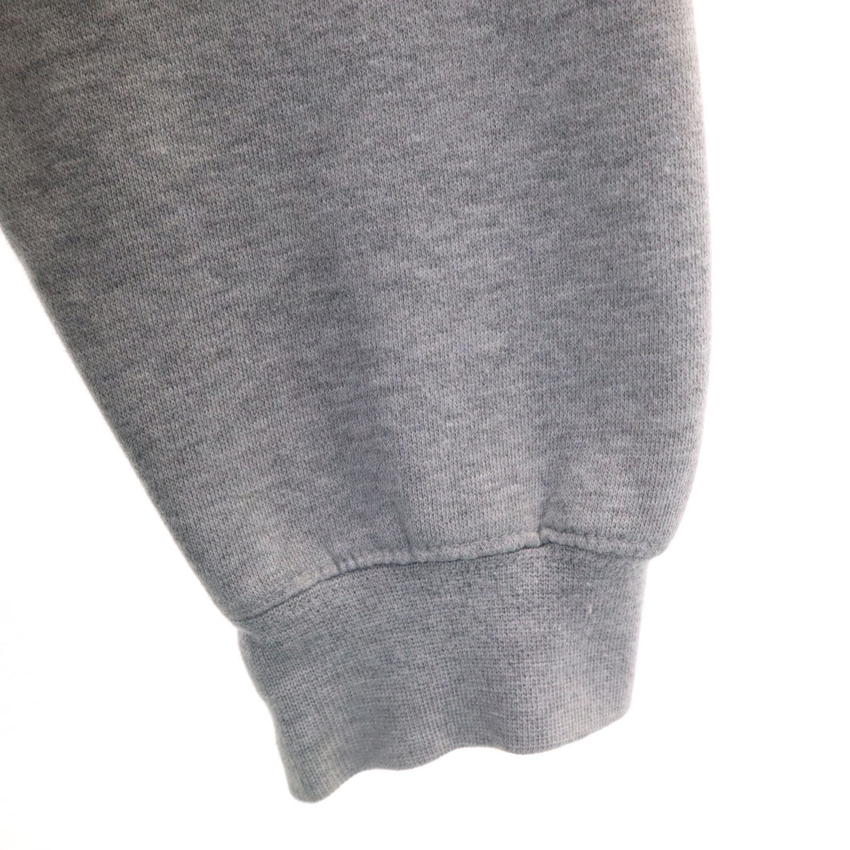 STUSSY ステューシー 90s オールド 紺タグ 長袖 スウェットパーカー S グレー メンズ