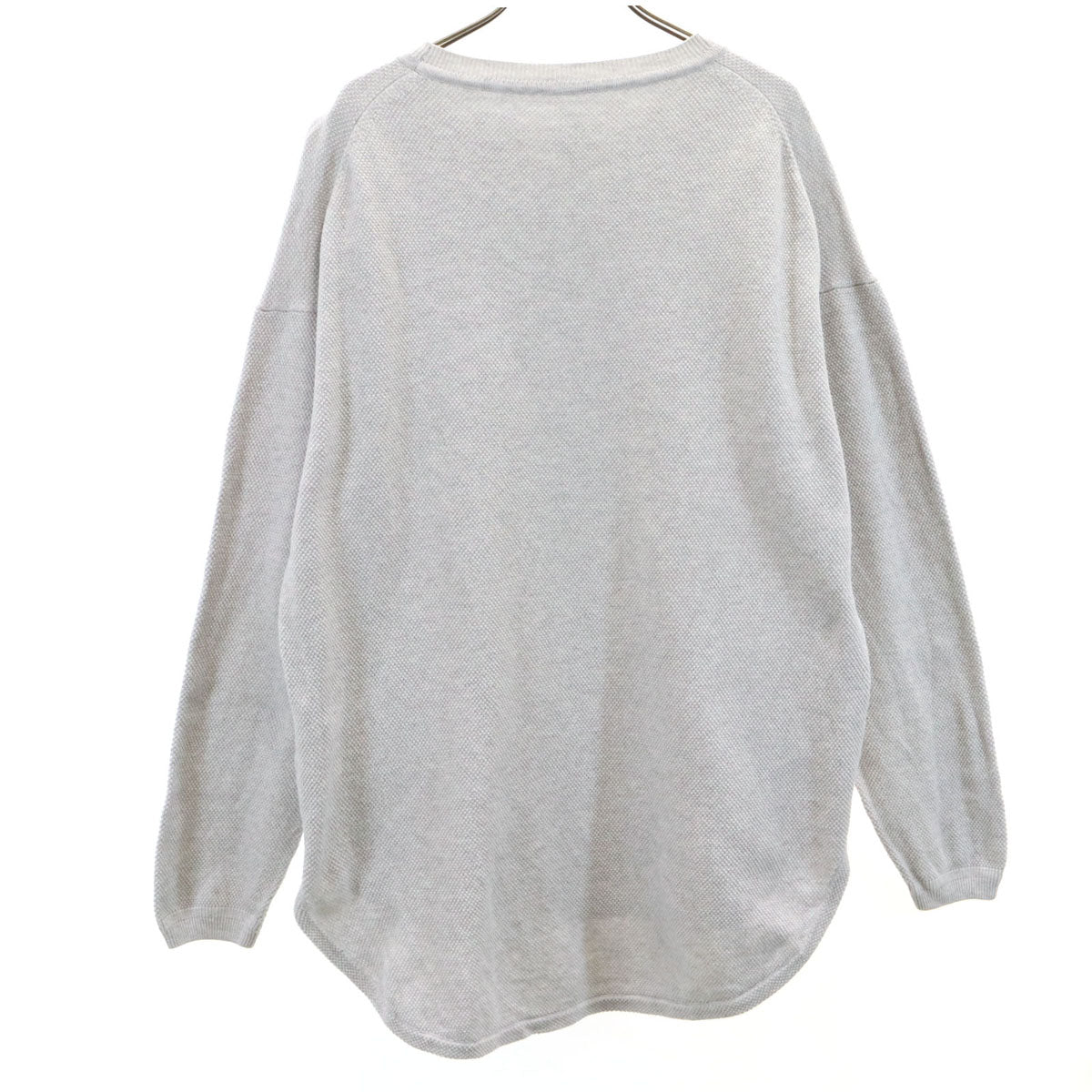 crepuscule クレプスキュール 長袖 鹿の子 Tシャツ 2 グレー ロンT メンズ