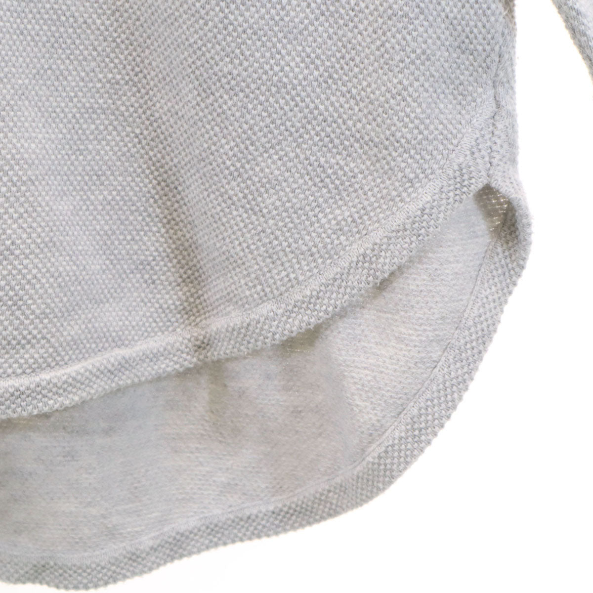 crepuscule クレプスキュール 長袖 鹿の子 Tシャツ 2 グレー ロンT メンズ