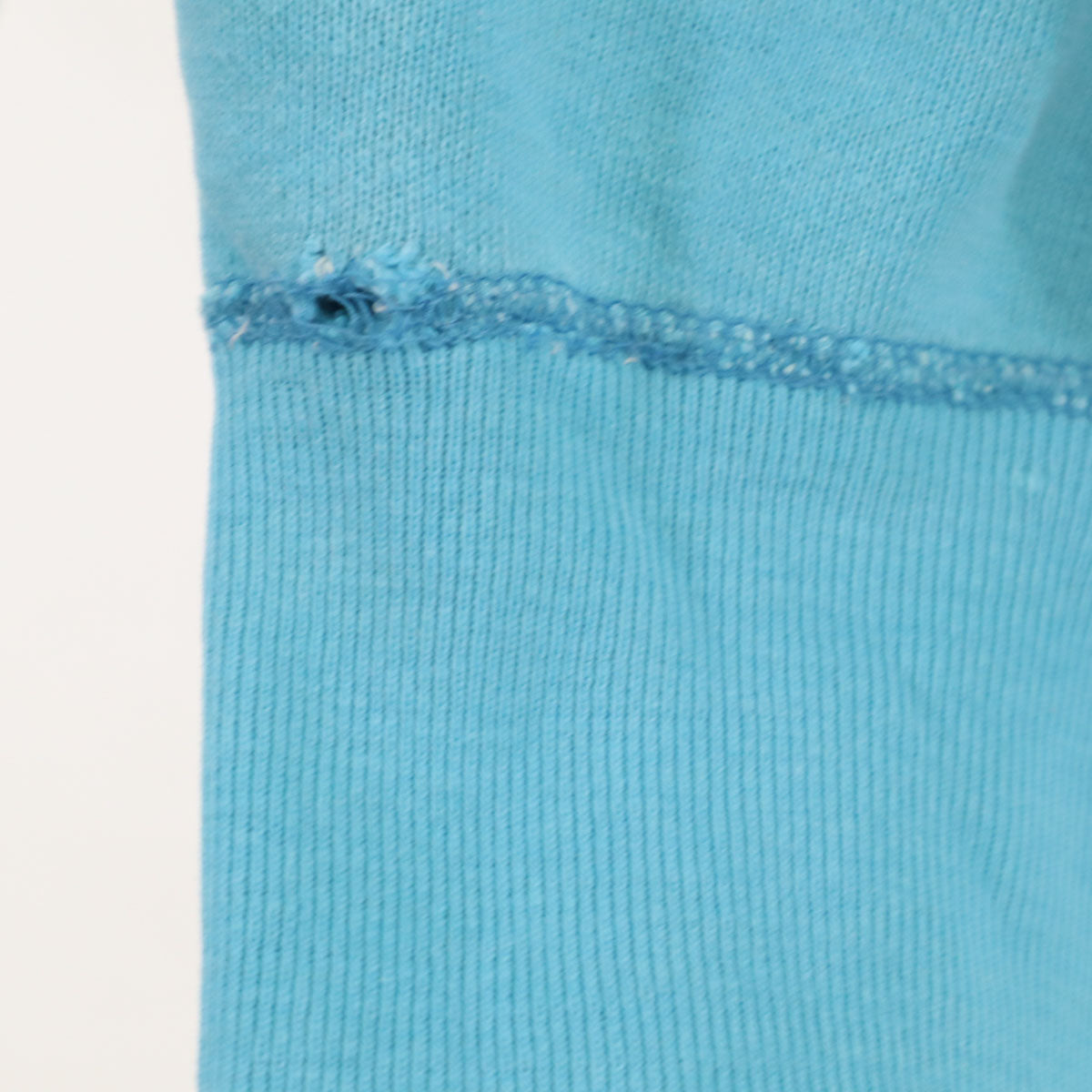 Spring Foot スプリングフット 60s 70s USA製 ヴィンテージ バック刺繍 長袖 スウェット トレーナー L 水色 メンズ