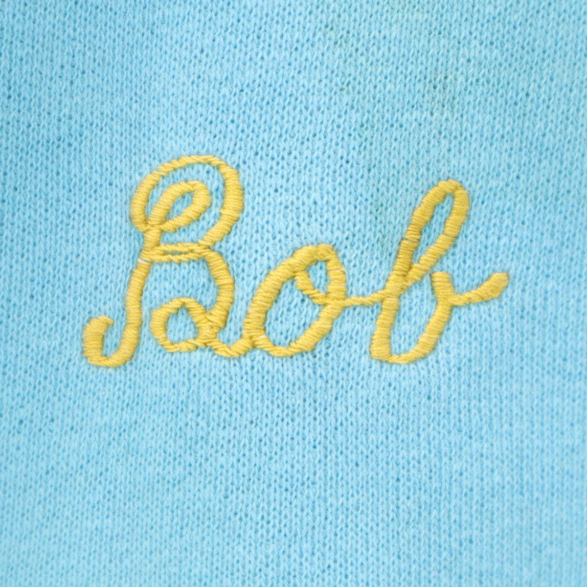 Spring Foot スプリングフット 60s 70s USA製 ヴィンテージ バック刺繍 長袖 スウェット トレーナー L 水色 メンズ