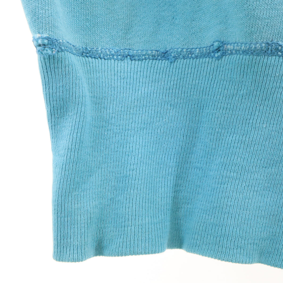 Spring Foot スプリングフット 60s 70s USA製 ヴィンテージ バック刺繍 長袖 スウェット トレーナー L 水色 メンズ