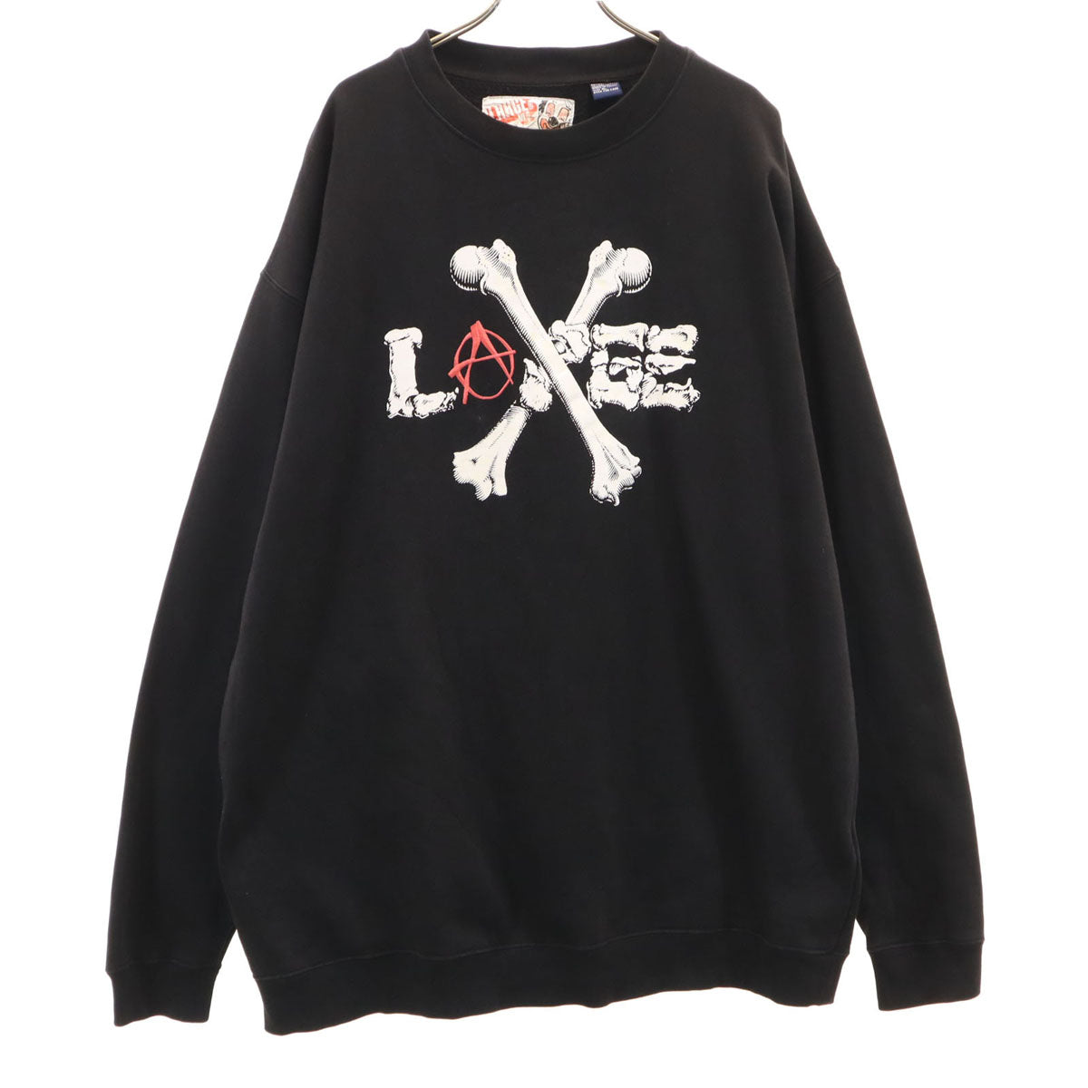 XLARGE エクストララージ 長袖 スウェット トレーナー XL ブラック 裏起毛 メンズ