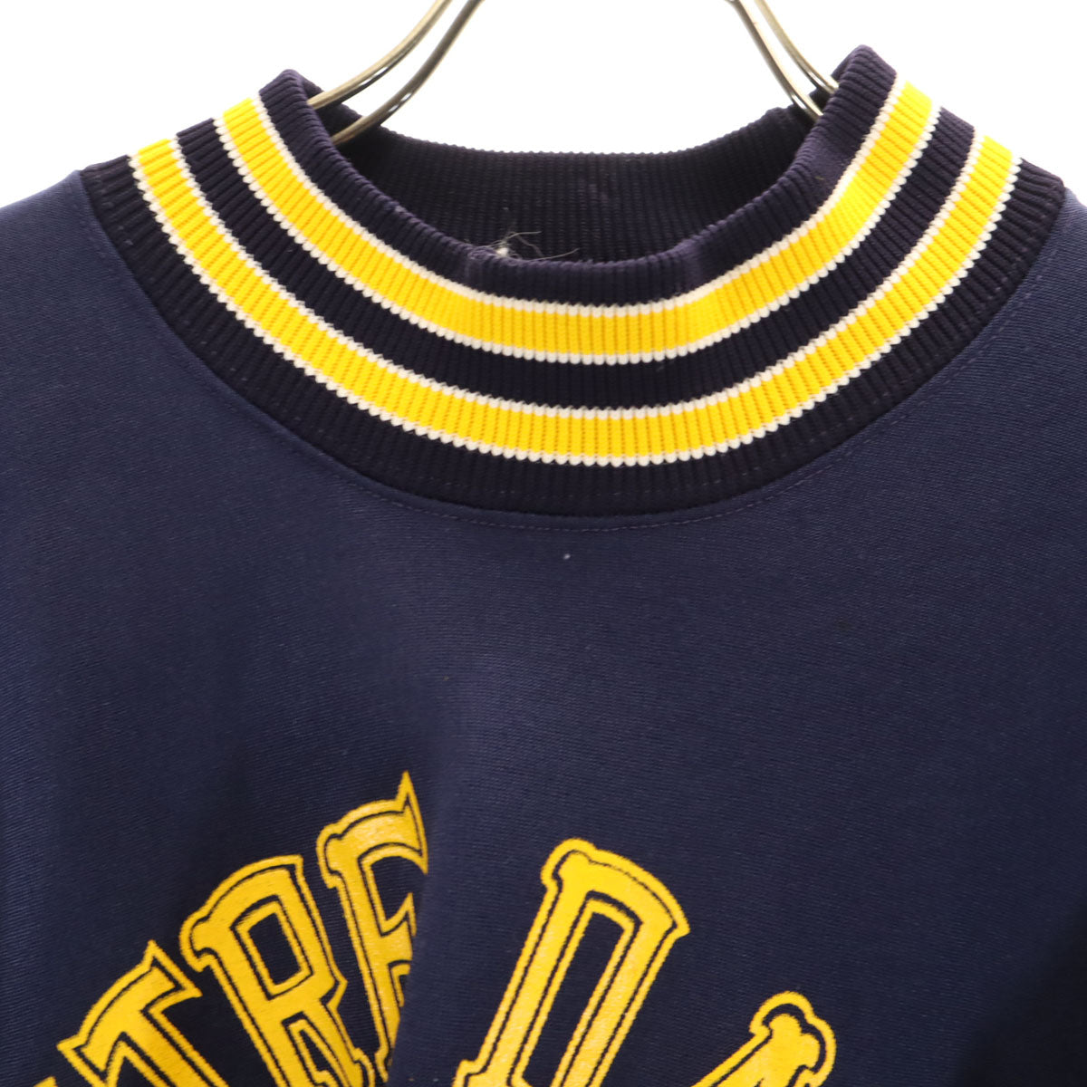 Champion products チャンピオンプロダクツ 60s 70s USA製 ヴィンテージ プロダクツタグ NOTRE DAME 長袖 トレーナー L ネイビー 裏起毛 メンズ