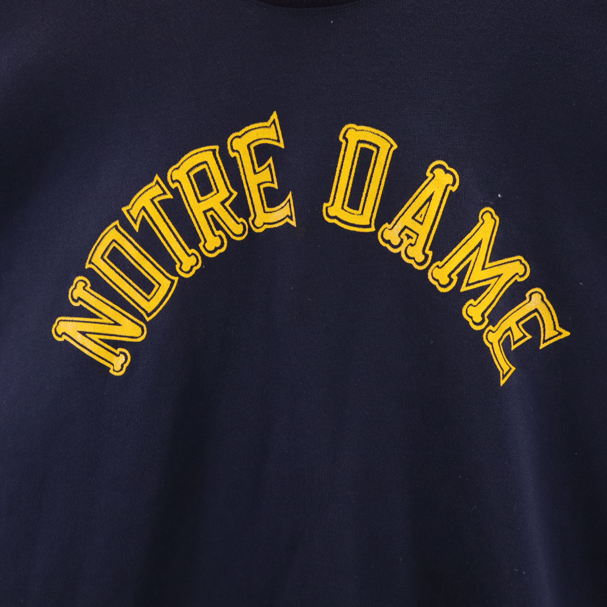 Champion products チャンピオンプロダクツ 60s 70s USA製 ヴィンテージ プロダクツタグ NOTRE DAME 長袖 トレーナー L ネイビー 裏起毛 メンズ