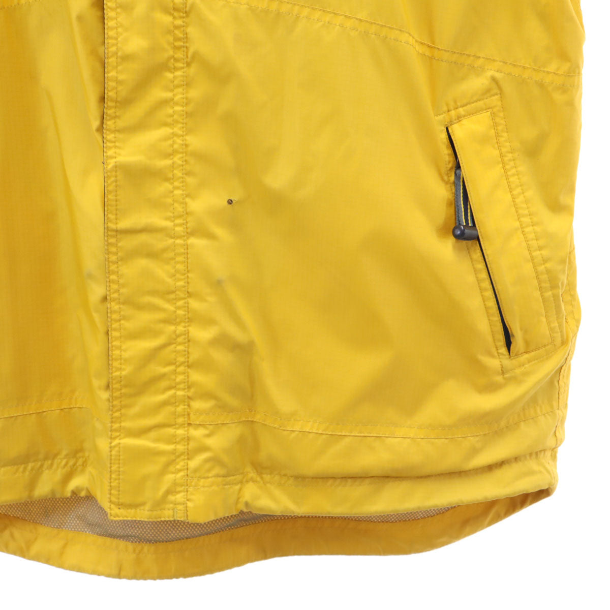 GAP ギャップ 2000年 オールド ナイロンジャケット M イエロー フード付き メンズ