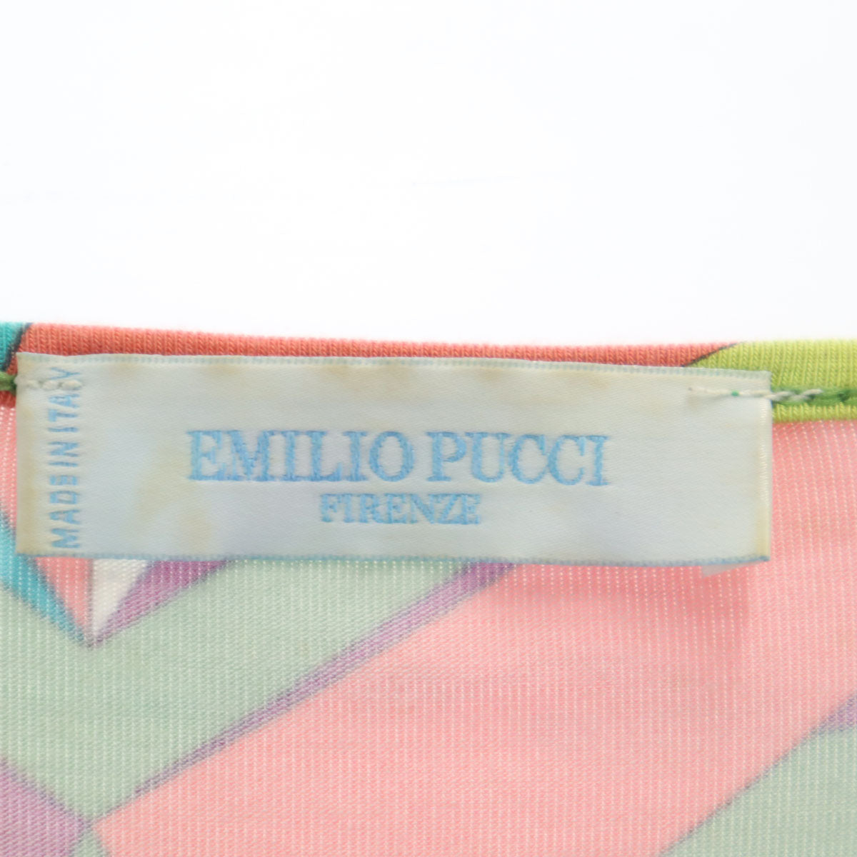 Emilio Pucci エミリオプッチ イタリア製 長袖 カットソー XS レディース