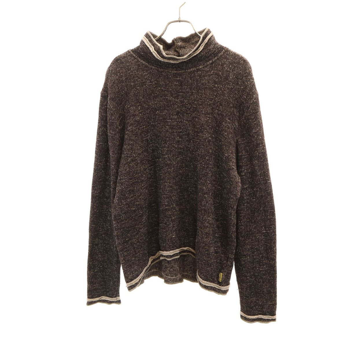 ARMANI JEANS アルマーニジーンズ イタリア製 長袖 セーター L ブラウン ニット メンズ