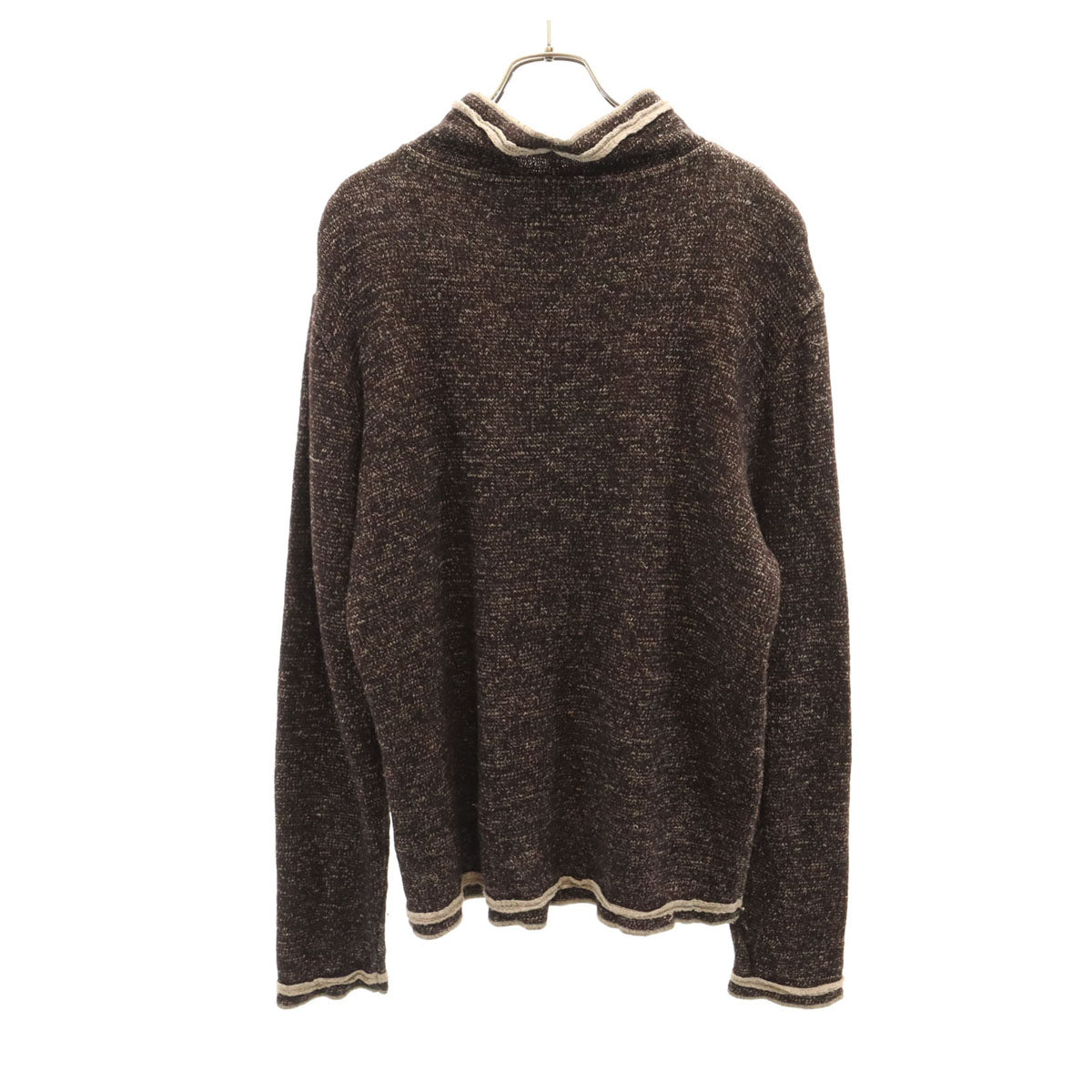 ARMANI JEANS アルマーニジーンズ イタリア製 長袖 セーター L ブラウン ニット メンズ