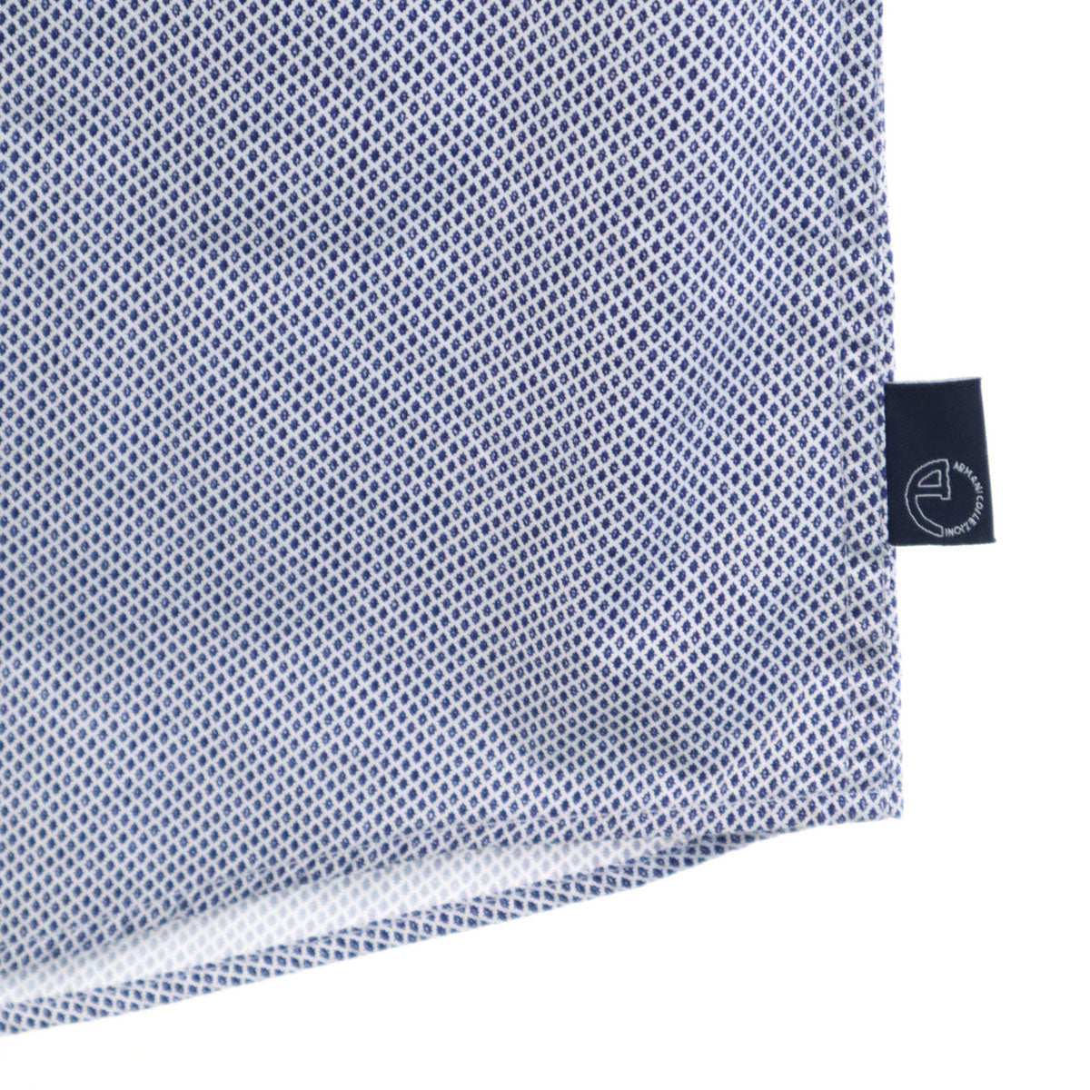 アルマーニ コレッツィオーネ 長袖 コットンシャツ L ブルー系 メンズ