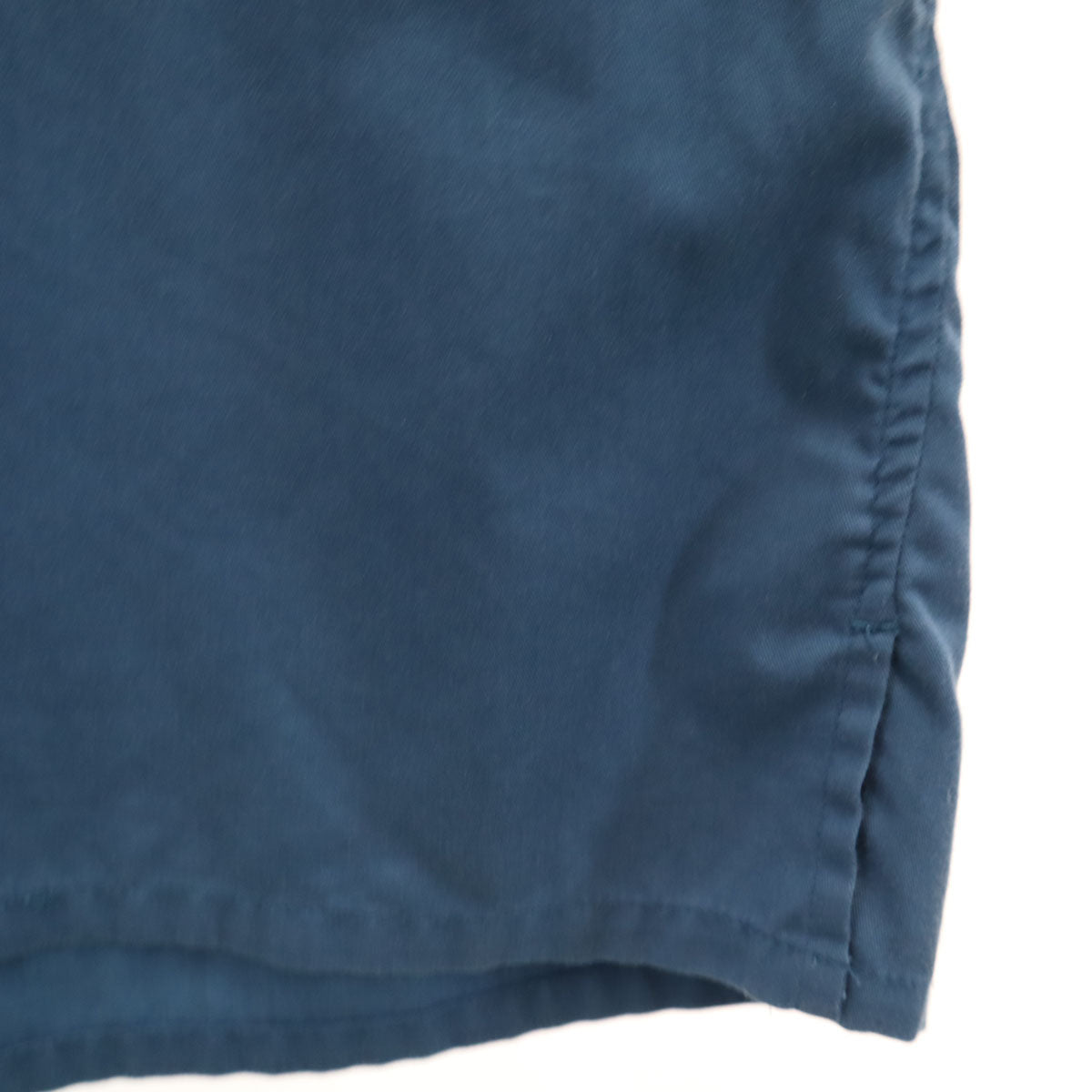 STUSSY ステューシー バックロゴ 半袖 ワークシャツ L ブルー系 メンズ