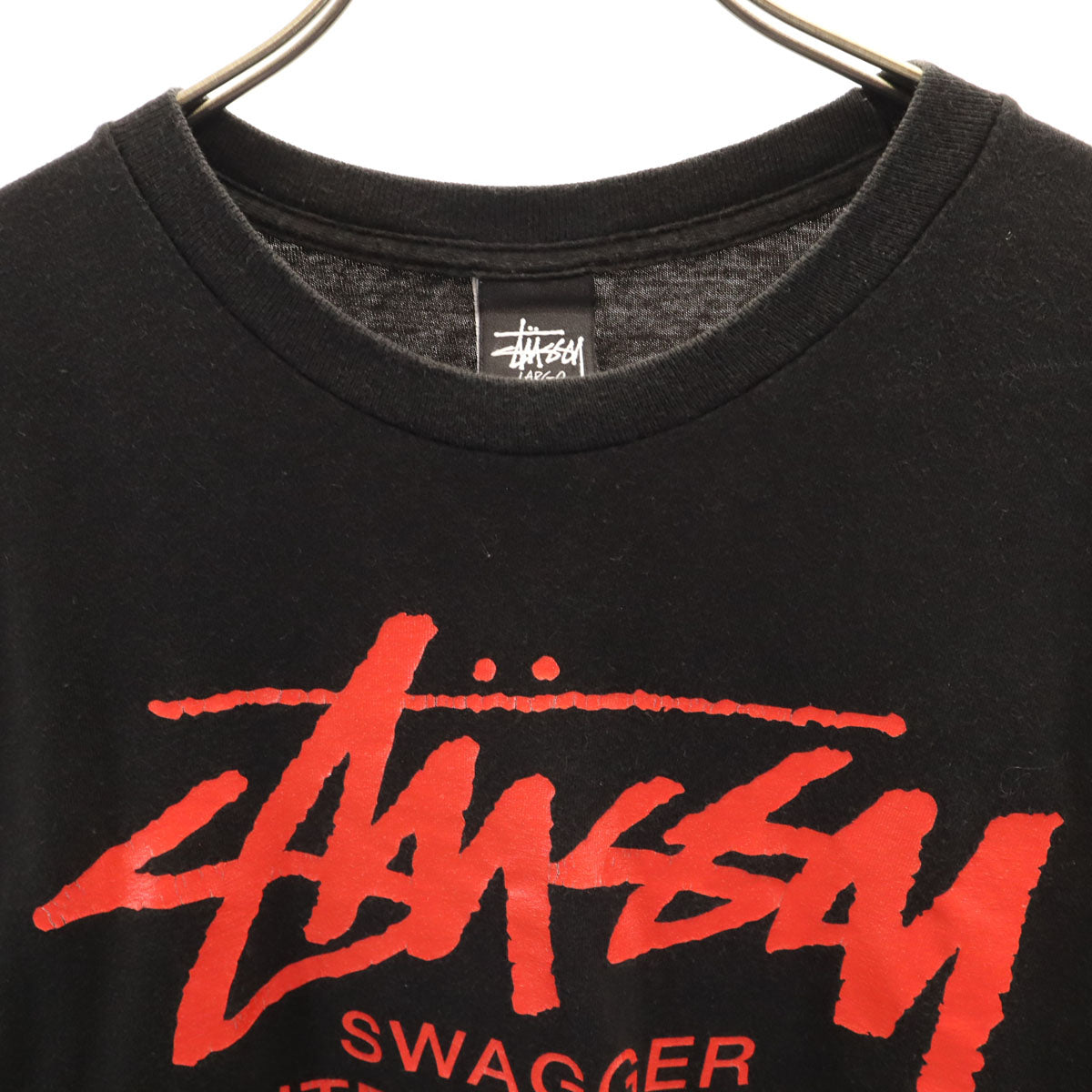 STUSSY ステューシー 半袖 Tシャツ L ブラック メンズ