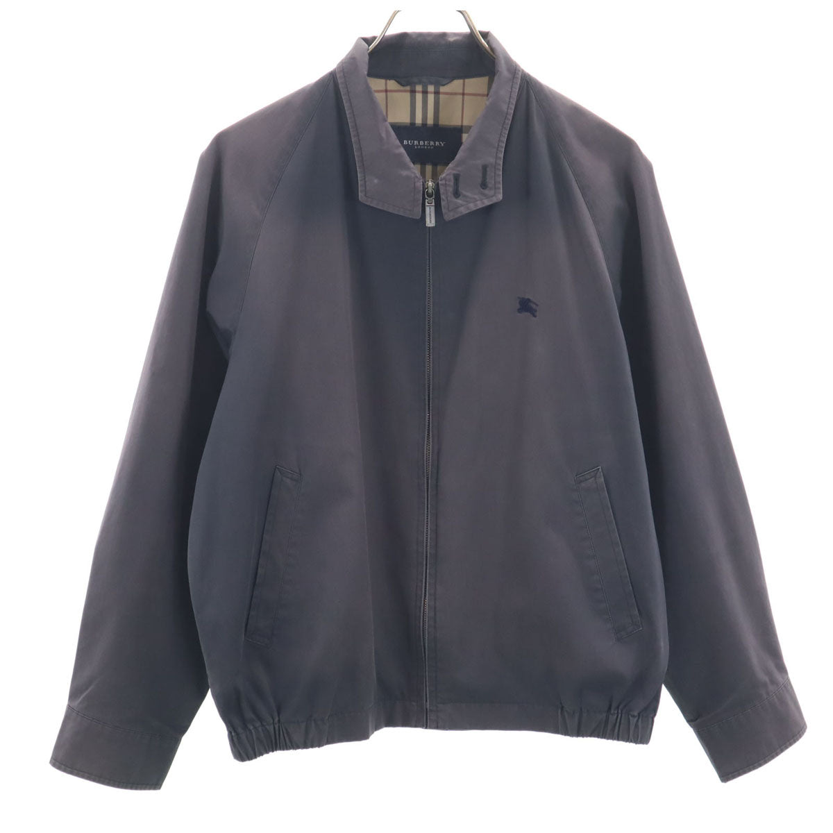 BURBERRY LONDON バーバリーロンドン ブルゾン チャコールグレー ジャケット スイングトップ メンズ