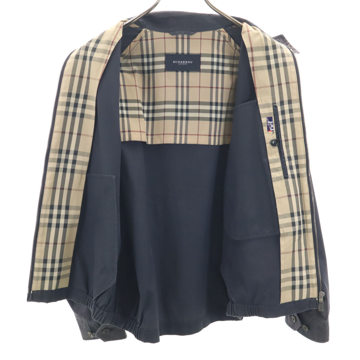 BURBERRY LONDON バーバリーロンドン ブルゾン チャコールグレー ジャケット スイングトップ メンズ