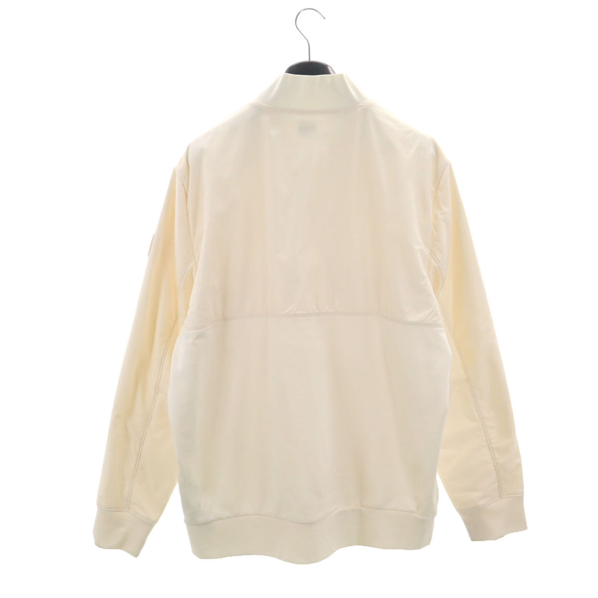 BOSS HUGO BOSS ボスヒューゴボス 未使用 スウェット切替 ブルゾン XXL アイボリー ジャケット ハンガー付き メンズ