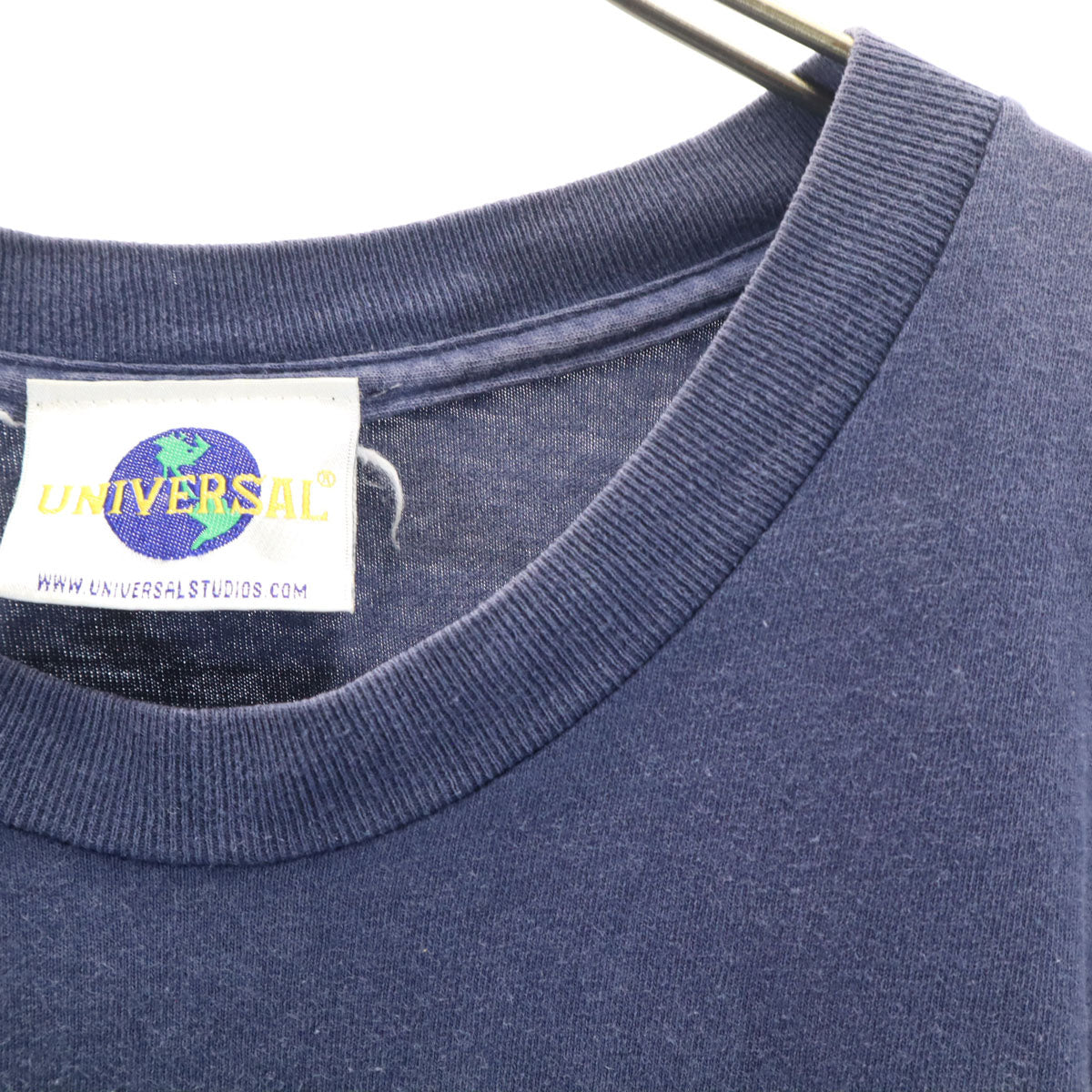 UNIVERSAL STUDIOS BLUE MAN GROUP ユニバーサルスタジオ USA製 オールド ウッドペッカー 半袖 Tシャツ L ネイビー メンズ