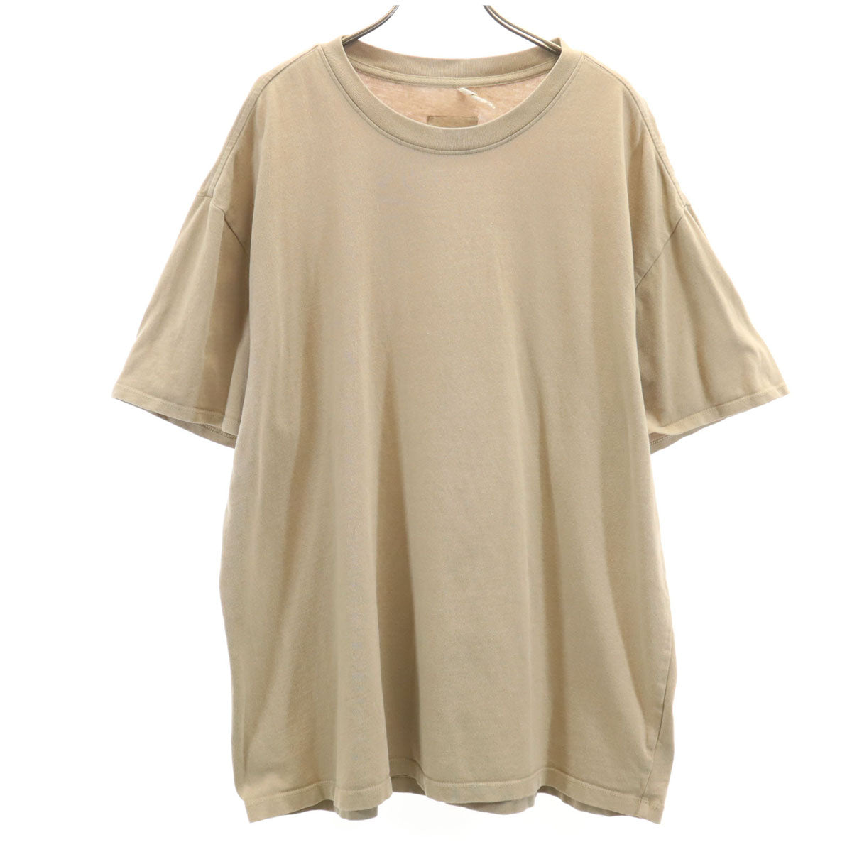 ESSENTIALS エッセンシャルズ 半袖 Tシャツ S ベージュ 無地 メンズ