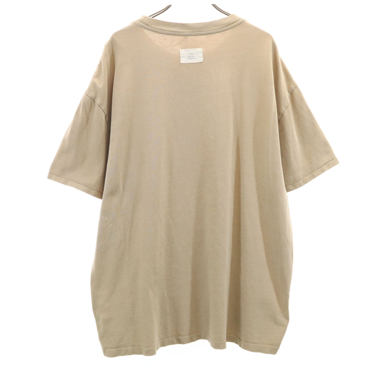 ESSENTIALS エッセンシャルズ 半袖 Tシャツ S ベージュ 無地 メンズ