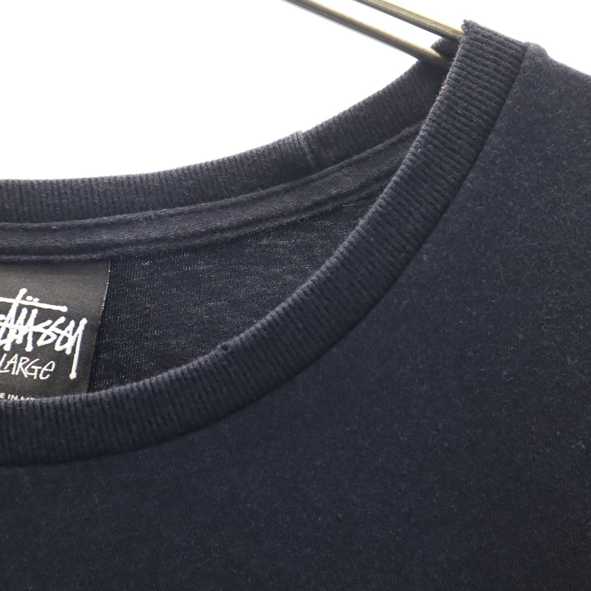 STUSSY ステューシー スカル 半袖 Tシャツ L ブラック メンズ