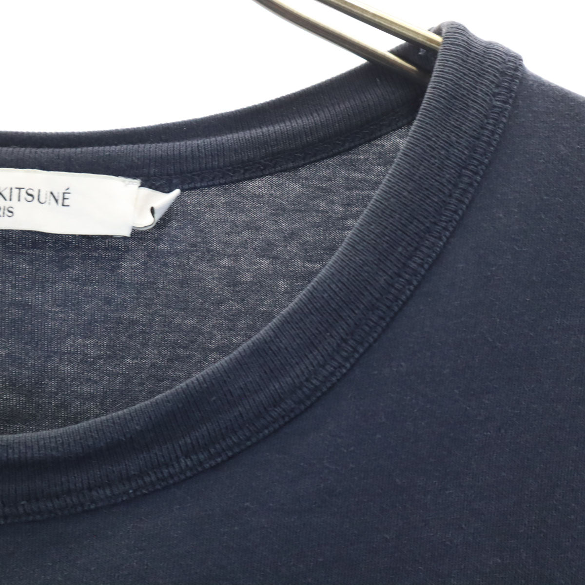 MAISON KITSUNE メゾンキツネ ポルトガル製 半袖 Tシャツ M ネイビー メンズ
