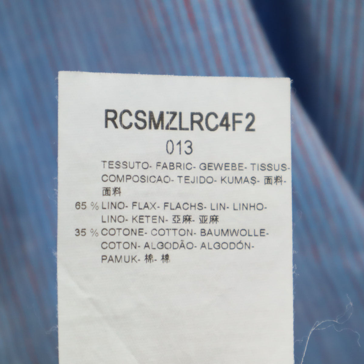 ARMANI COLLEZIONI アルマーニコレッツォーニ 長袖 シャツ M ブルー系 メンズ