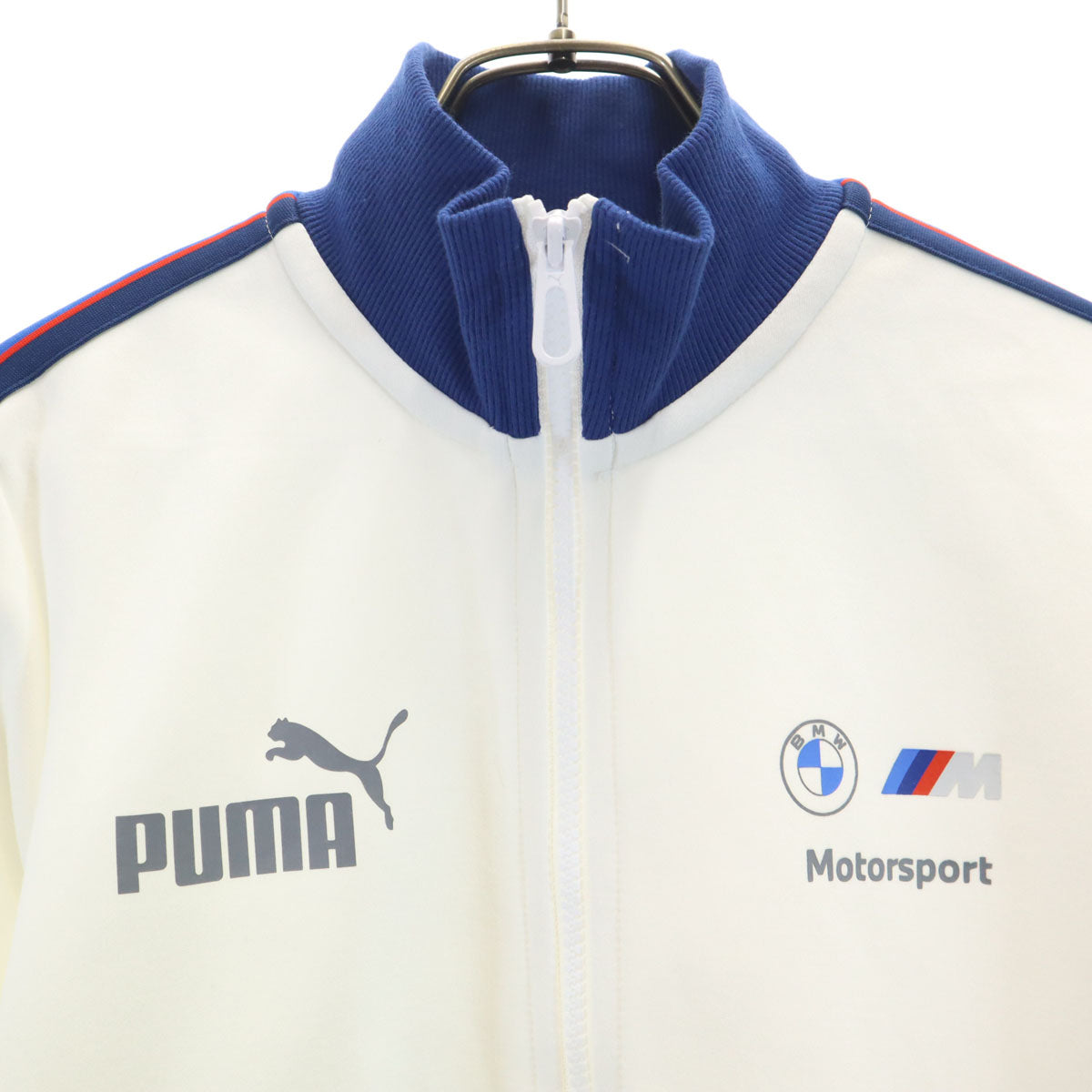 PUMA プーマ トラックジャケット S ホワイト BMW Motorsport ジャージ メンズ