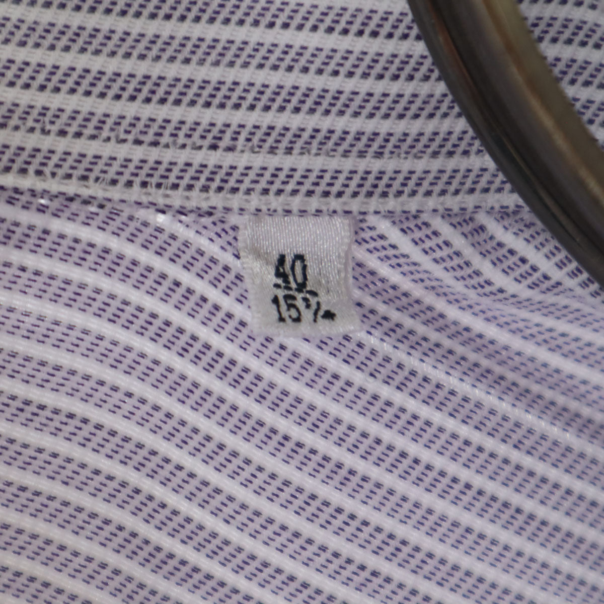 ARMANI COLLEZIONI アルマーニコレッツォーニ 長袖 コットンシャツ 40 ホワイト系 メンズ