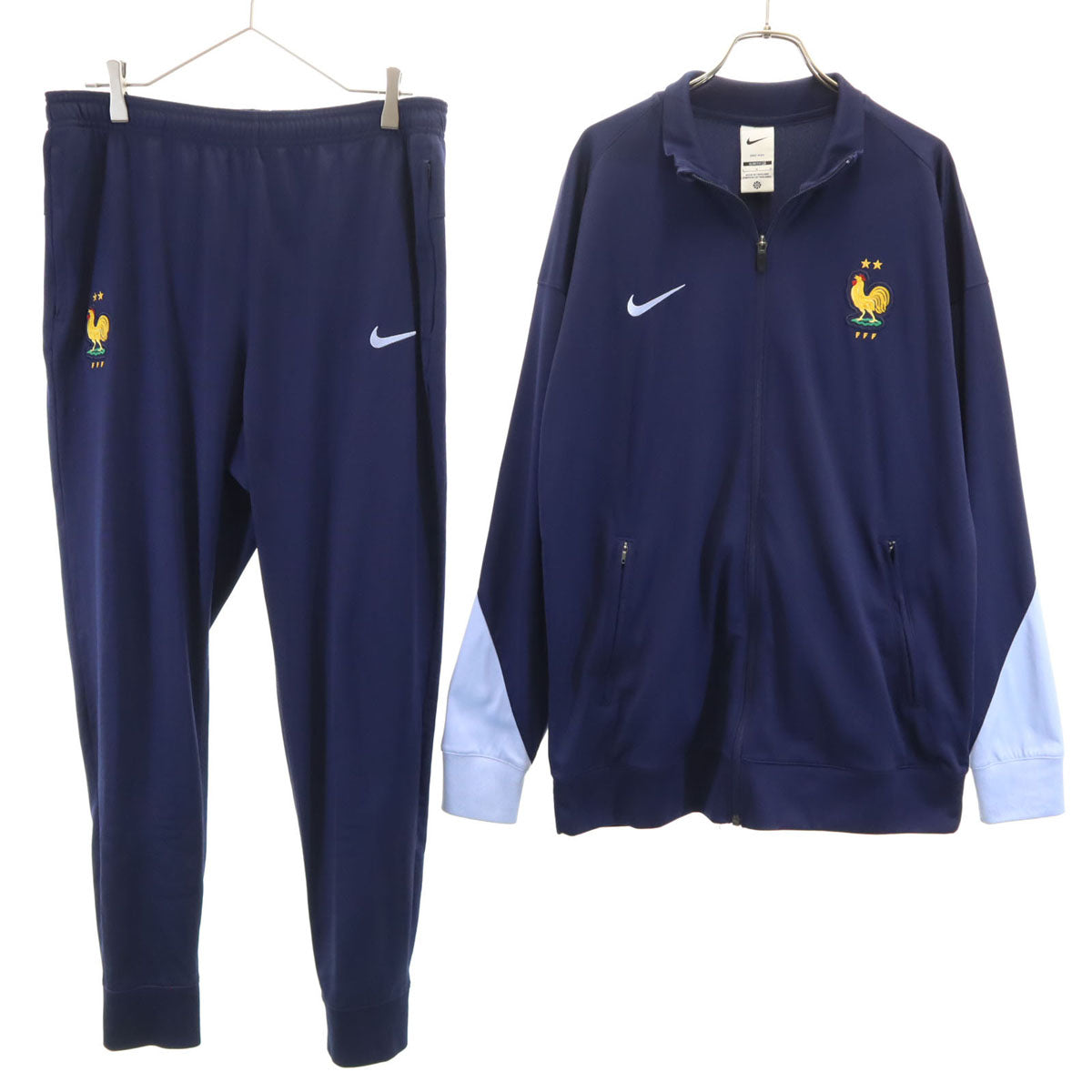 NIKE ナイキ トラックジャケット 上下 セットアップ L ネイビー ジャージ メンズ