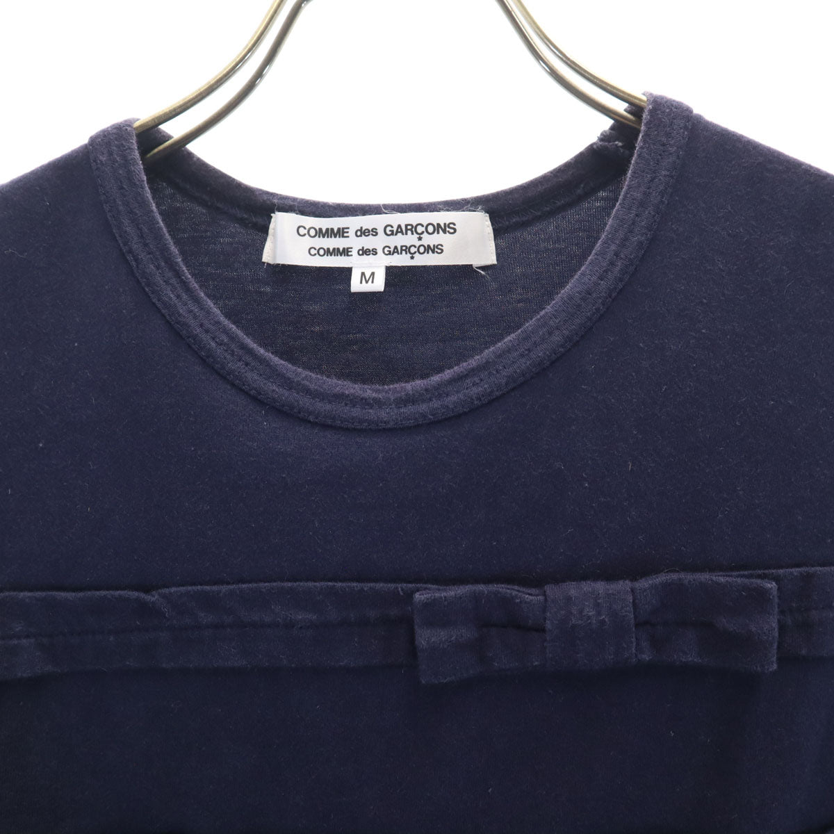 Comme des Garcons Comme des Garcons コムデギャルソンコムデギャルソン ノースリーブ カットソー M ネイビー レディース