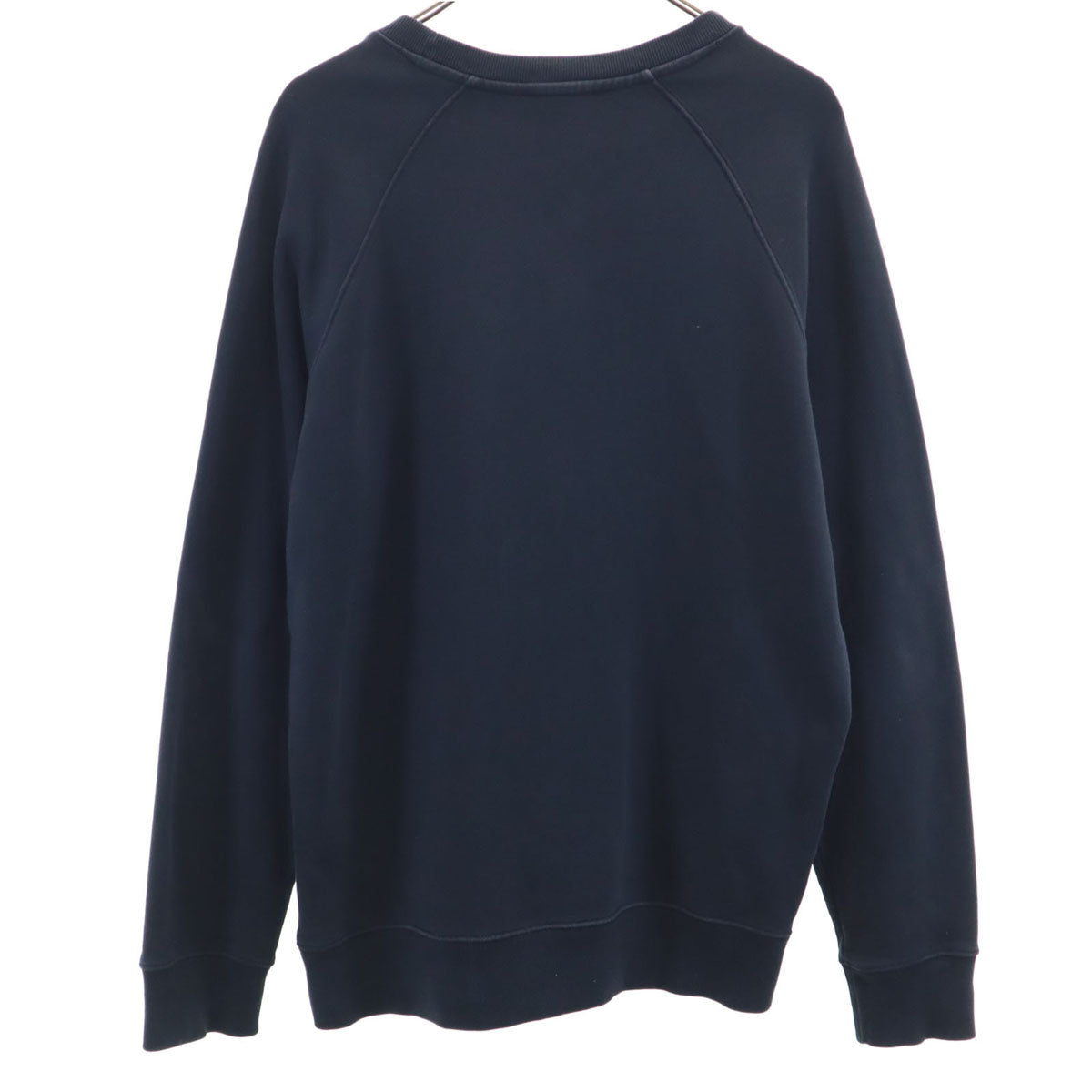 MAISON KITSUNE メゾンキツネ ポルトガル製 長袖 前V スウェット M ブラック メンズ