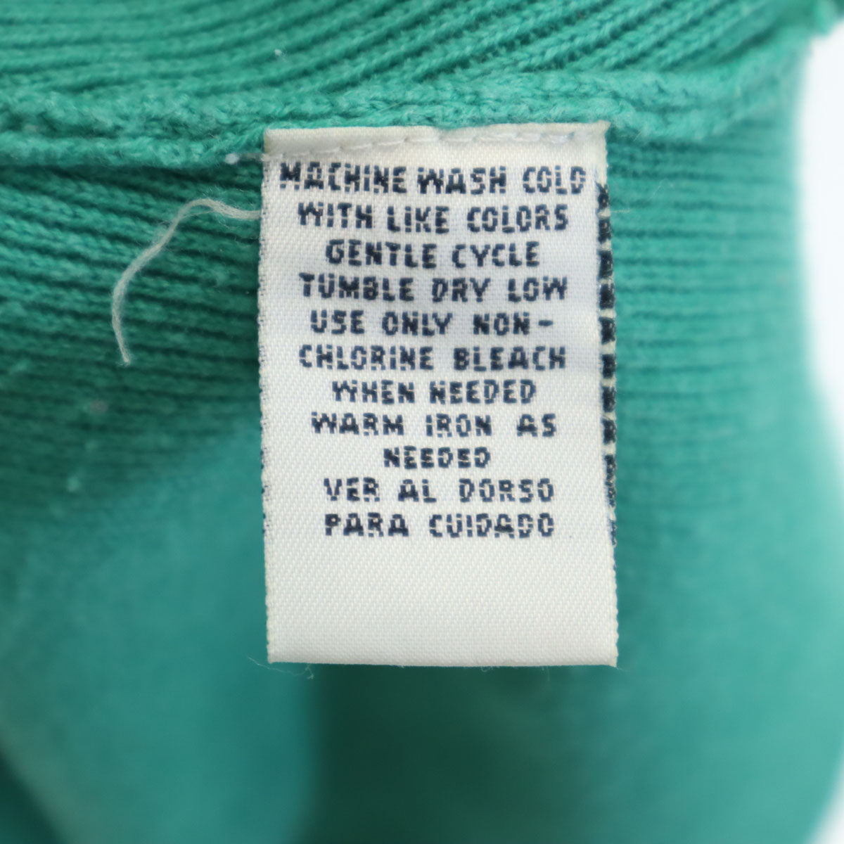 YANWORKS 90s オールド 長袖 Vネック セーター L グリーン レディース