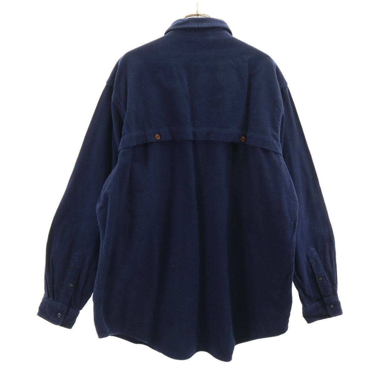 POLO COUNTRY RALPH LAUREN ポロカントリー ラルフローレン 80s 90s オールド 長袖 ネルシャツ XL ネイビー メンズ