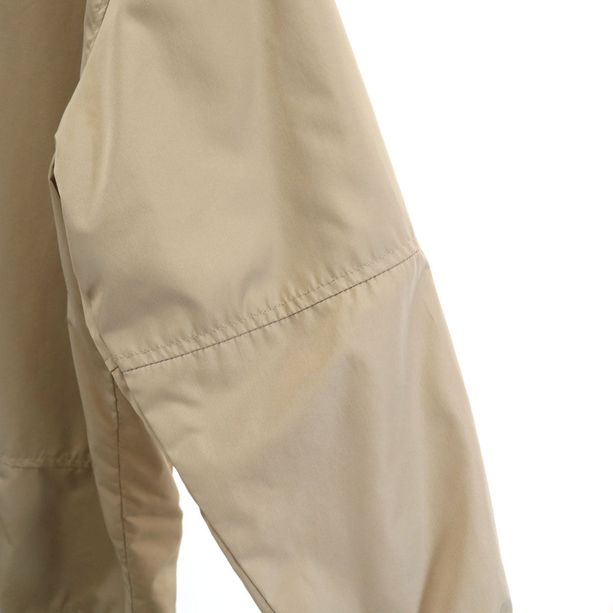 STUSSY ステューシー 90s 00s オールド ナイロンジャケット SM ベージュ 裏メッシュ メンズ
