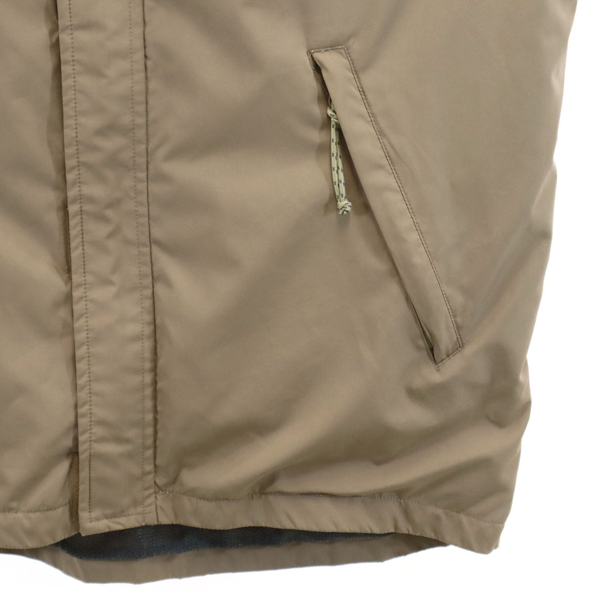 STUSSY ステューシー 90s 00s オールド ナイロンジャケット SM ベージュ 裏メッシュ メンズ