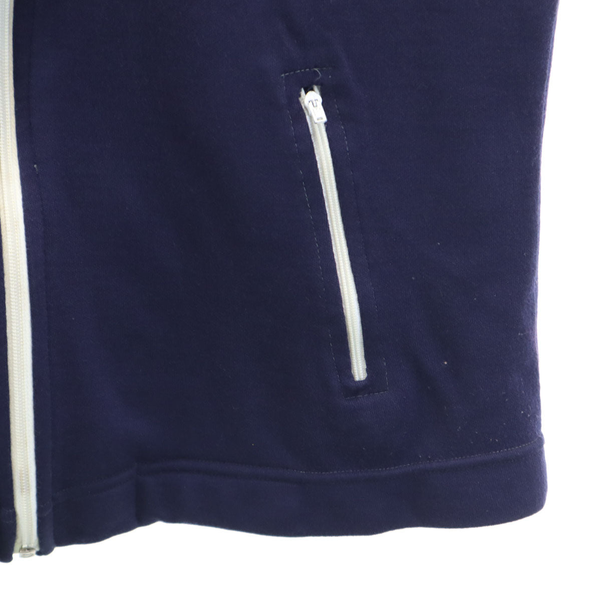 IZOD LACOSTE アイゾッドラコステ 70s ヴィンテージ 糸巻きタグ トラックジャケット M ネイビー メンズ