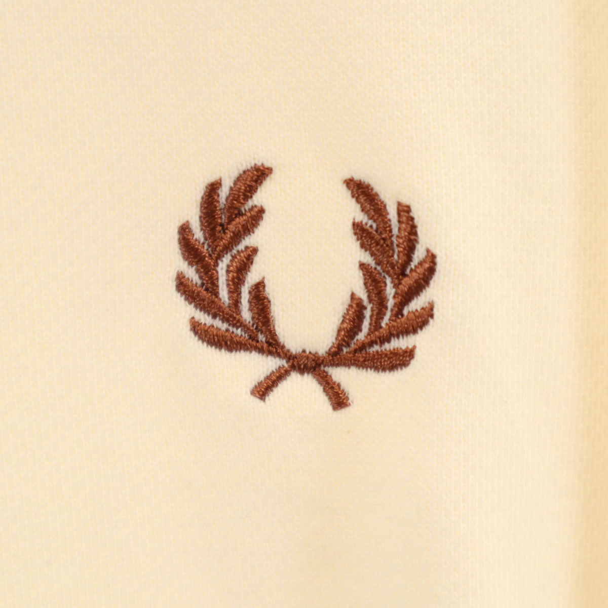 FRED PERRY フレッドペリー 長袖 スウェットパーカー S アイボリー メンズ